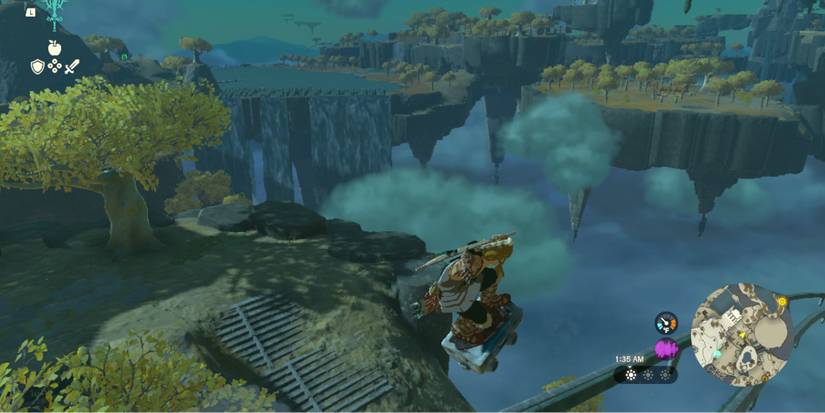 Zelda Tears of the Kingdom Shield Surf Rail Skateboard Minecart Guide