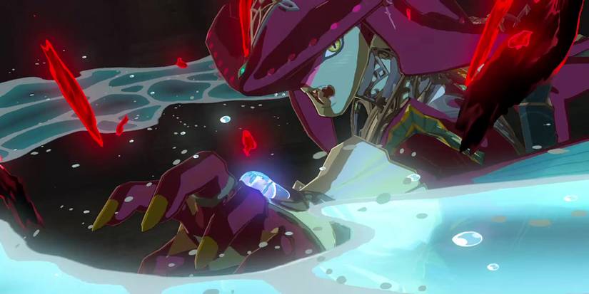Zelda Tears of the Kingdom - Sidon Using Lightscale Trident 