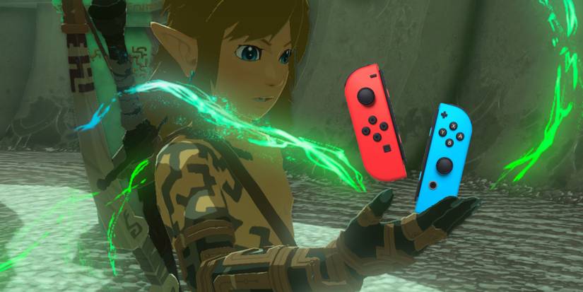 Zelda Tears of the Kingdom Switch Joycon Controller Motion Controls