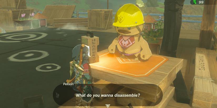Zelda Tears of the Kingdom Unfuse Weapons Without Destroying Anything Tarrey Town Pelison Break Disassemble