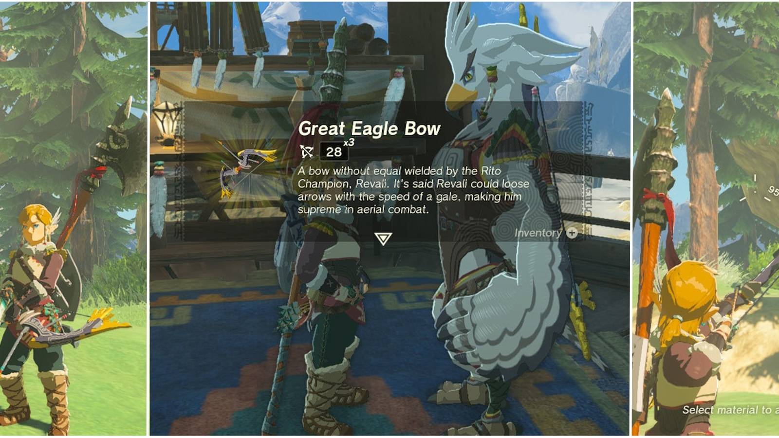 zelda tears of the kingdom_Great Eagle Bow_Feature Image