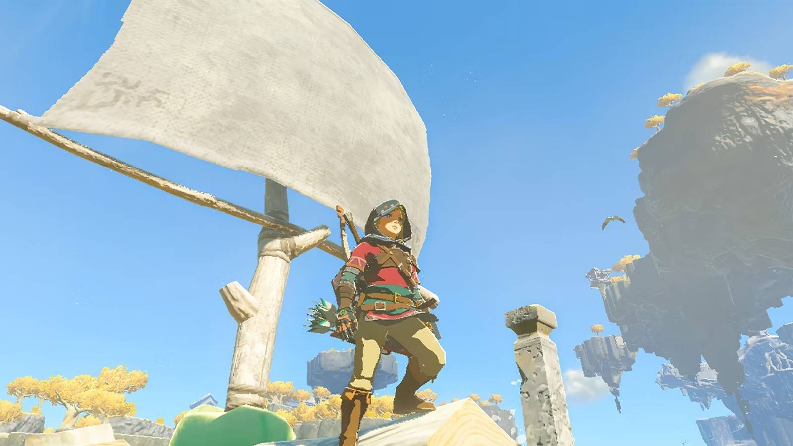 The Legend of Zelda Tears of the Kingdom Boat