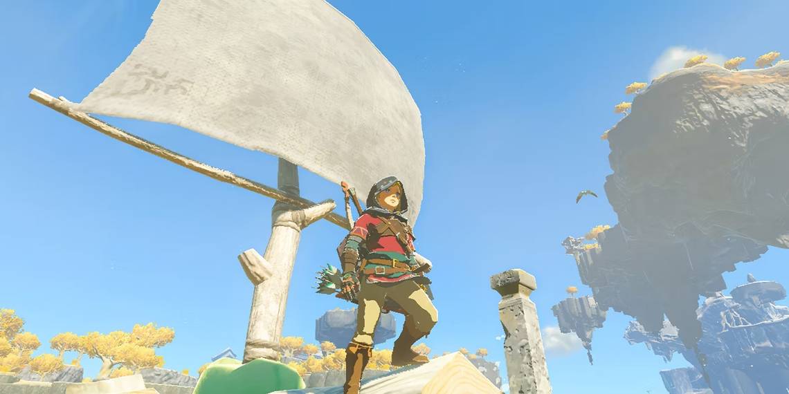 El truco de pesca de Zelda: Tears of the Kingdom es muy eficiente