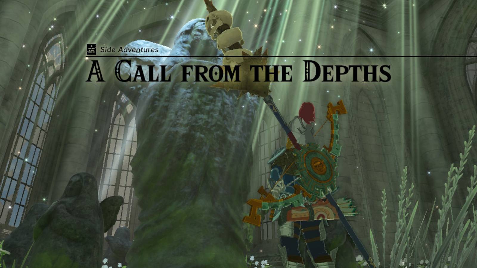 zelda totk a call from the depths walkthrough