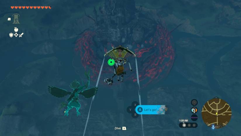 zelda totk crisis at hyrule castle walkthrough