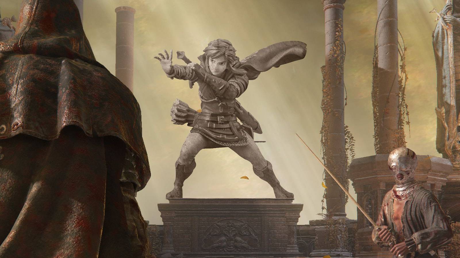 The Legend of Zelda: Tears of the Kingdom Elden Ring Statue