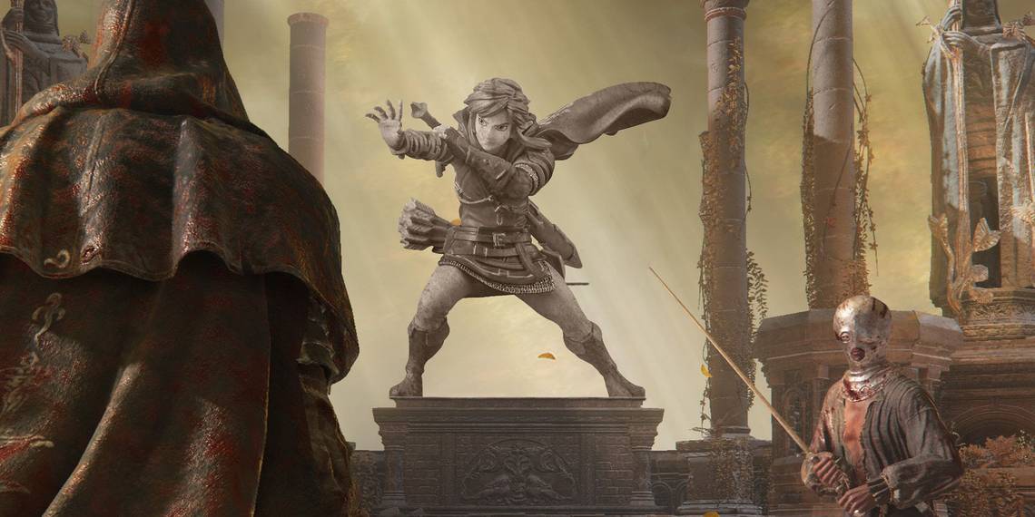 Comparando cómo Elden Ring y Zelda: Tears of the Kingdom presentan su lore.