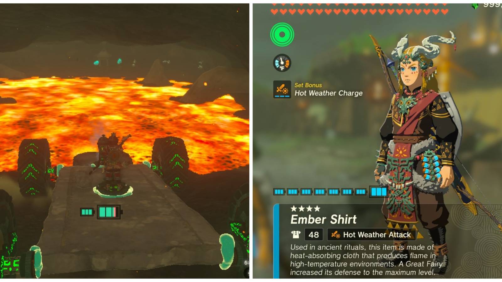 zelda totk ember armor feature