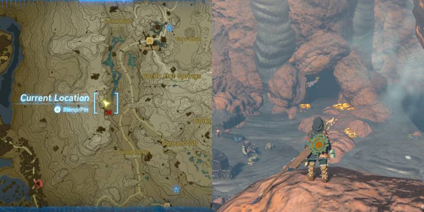 zelda totk ember shirt map