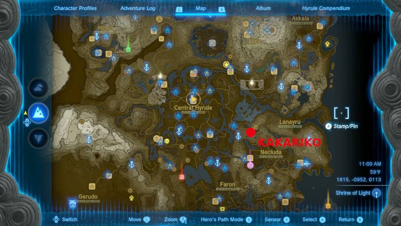 zelda totk find the fifth sage walkthrough