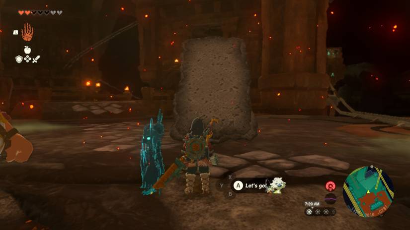 zelda totk fire temple walkthrough