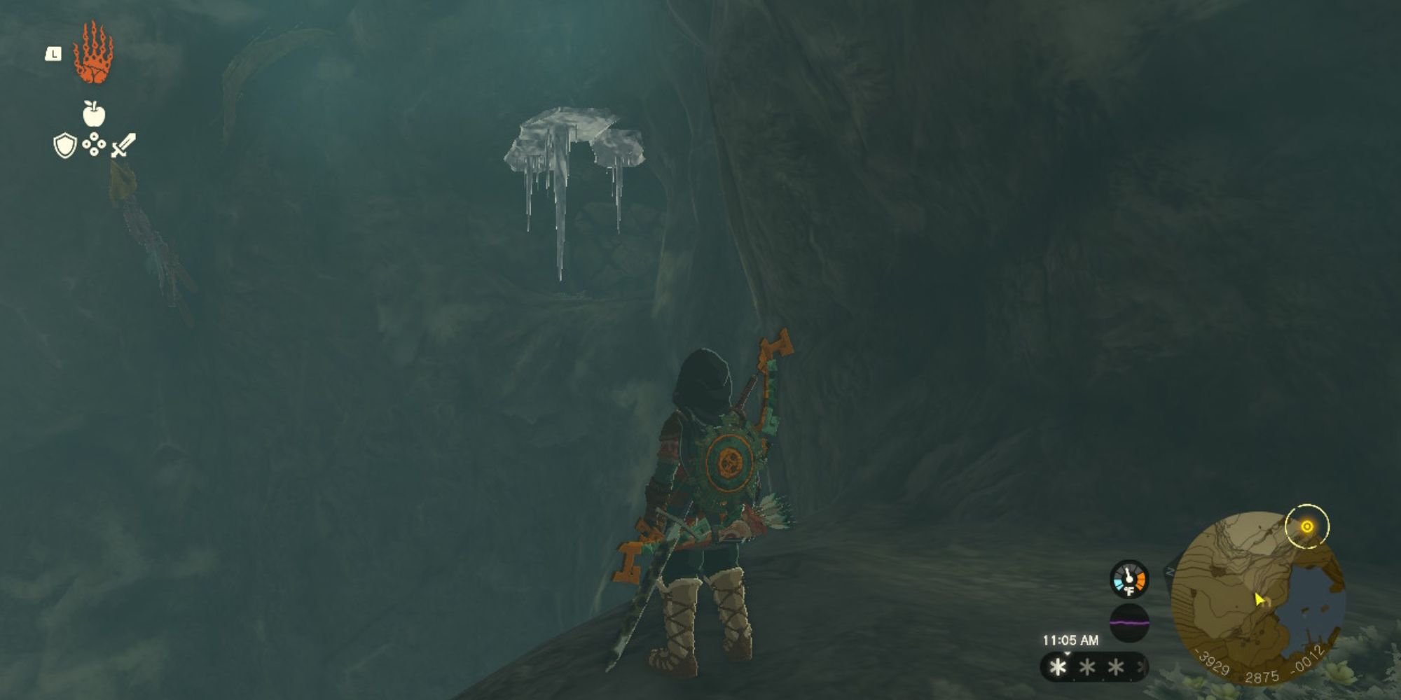 Zelda Totk Frostbite Head Cave