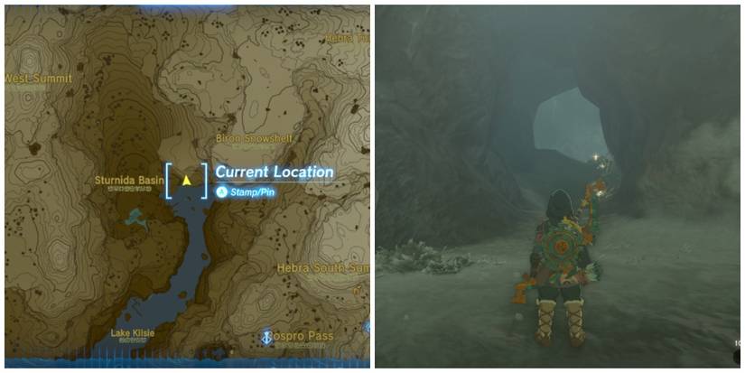 zelda totk frostbite head map