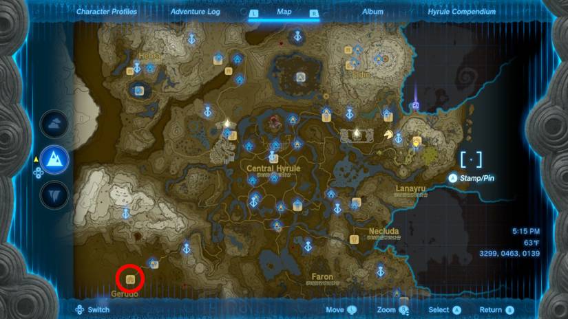zelda totk regional phenomena walkthrough