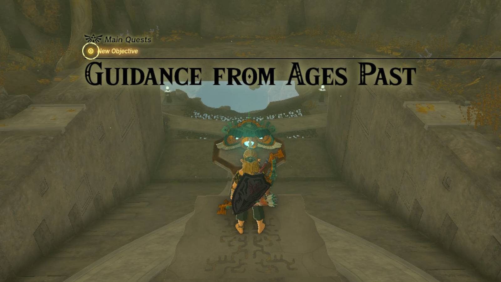 zelda totk guidance from ages past walkthrough