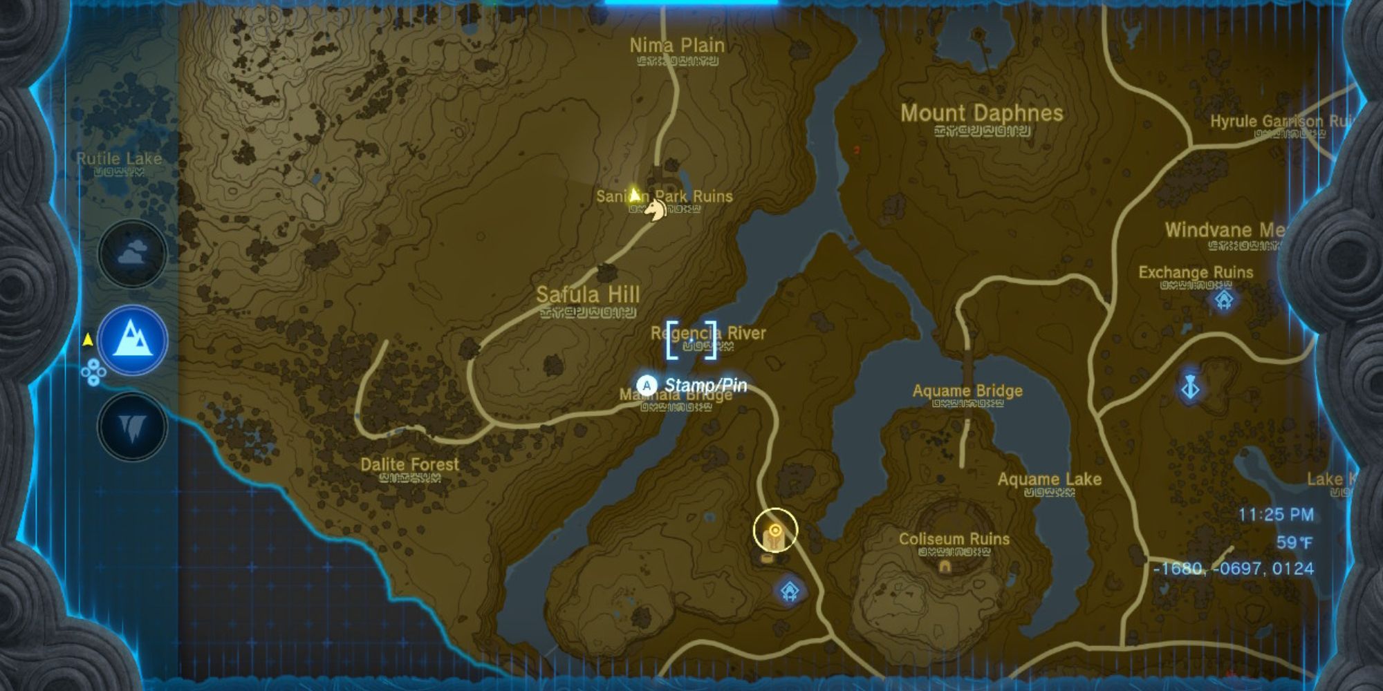 zelda totk horse quest map
