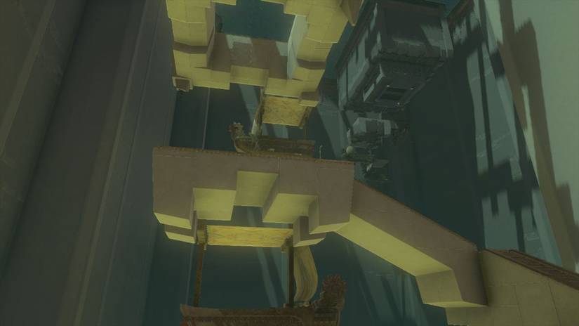 The platform near the beginning of the Mayaumekis Shrine