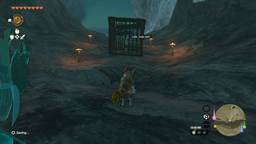 zelda totk princess zelda kidnapped walkthrough