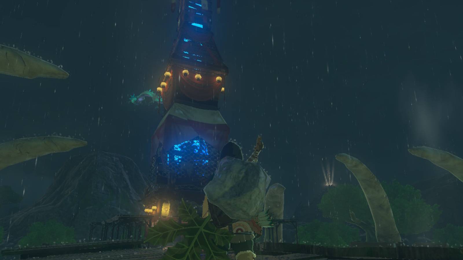 zelda totk rabella wetlands skyview tower open