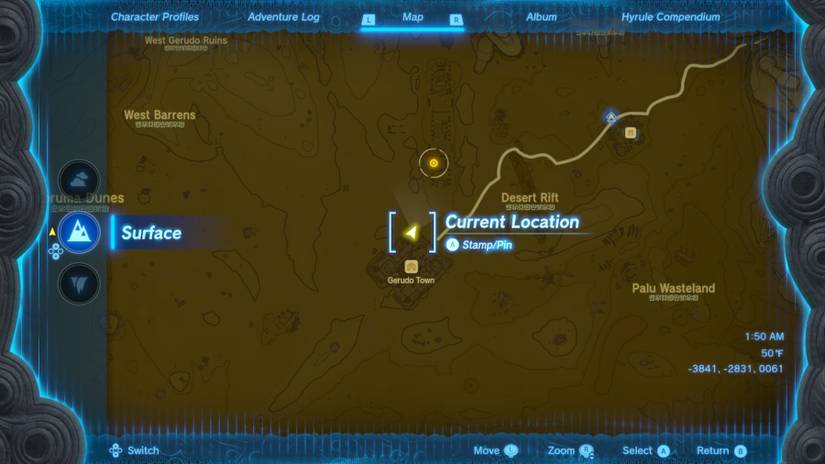 zelda totk riju of gerudo town walkthrough