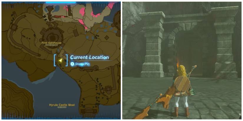 zelda totk royal uniform door