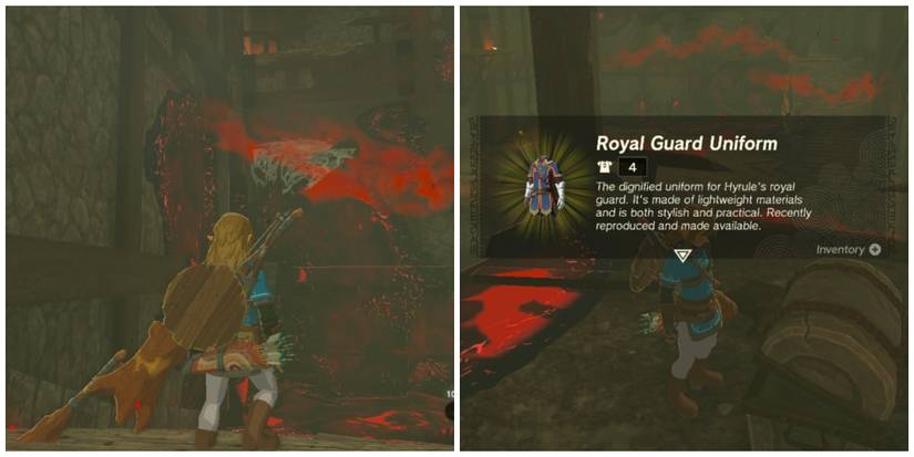 zelda totk royal uniform gloom