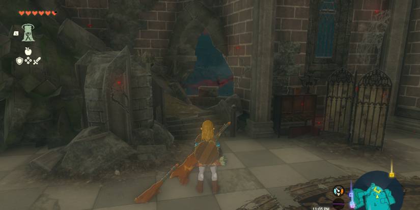 zelda totk royal uniform wall