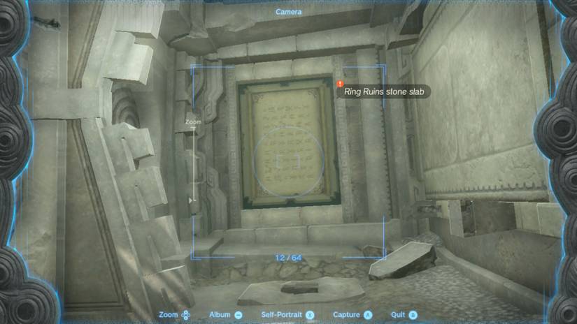 zelda totk secret of the ring ruins walkthrough