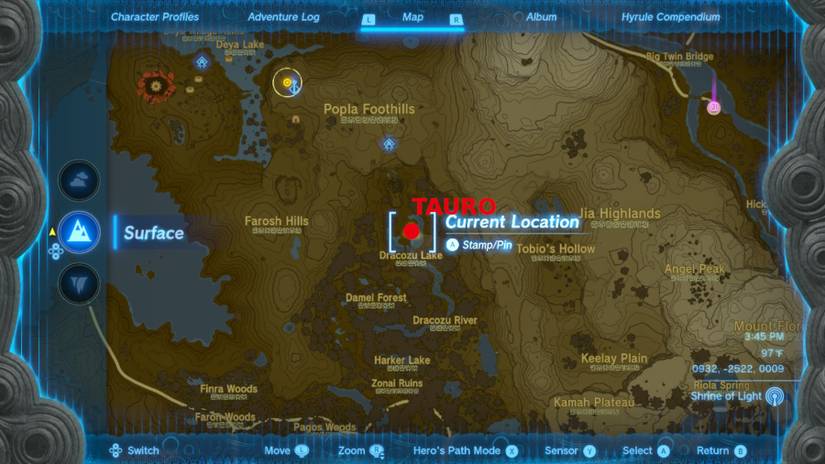 zelda totk secret of the ring ruins walkthrough