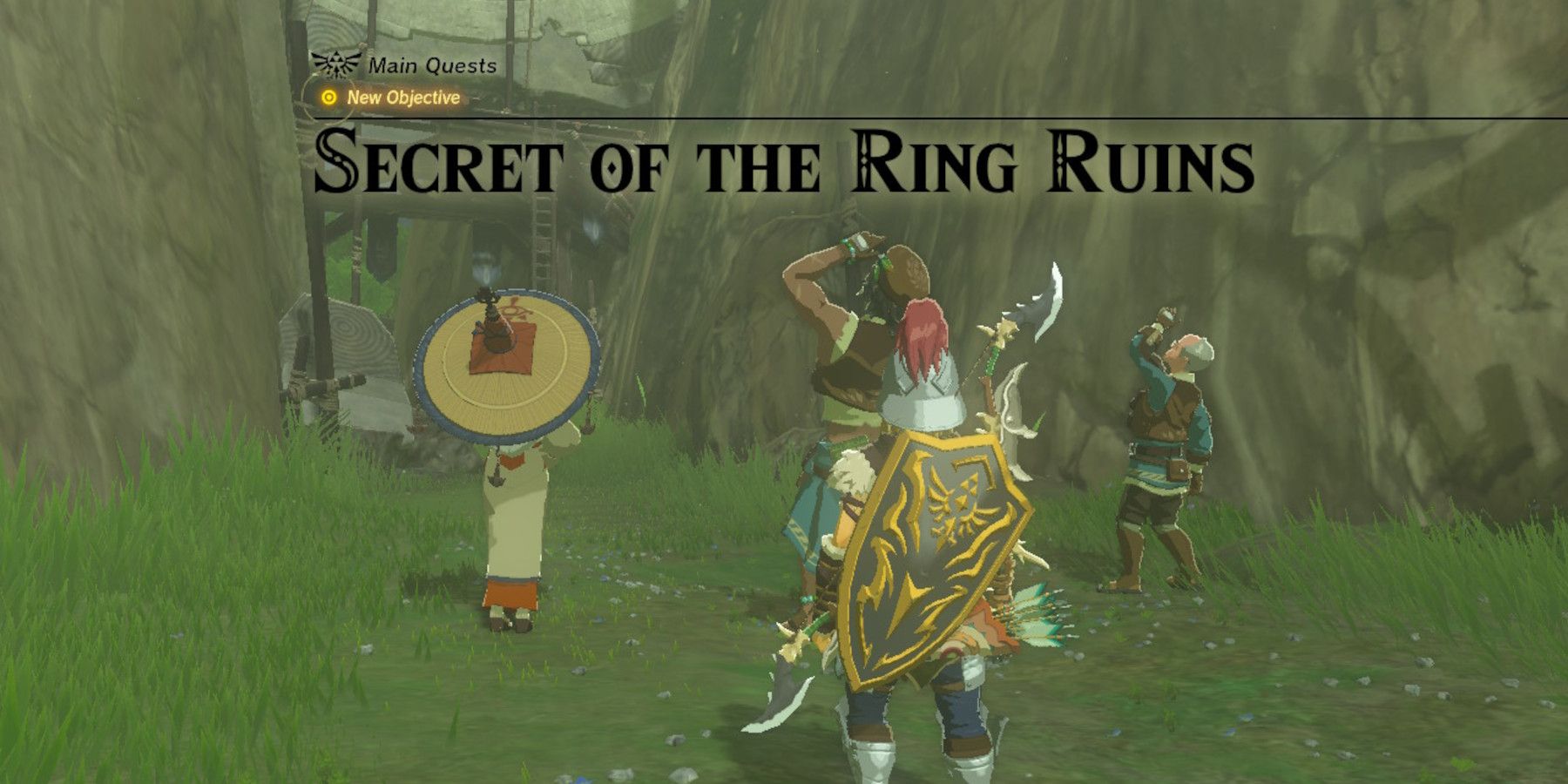 zelda totk secret of the ring ruins walkthrough