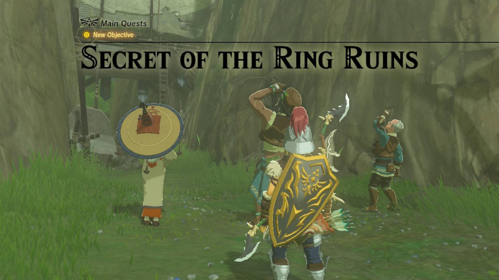 zelda totk secret of the ring ruins walkthrough