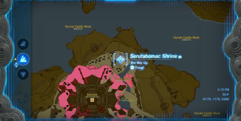zelda totk Serutabomac shrine map