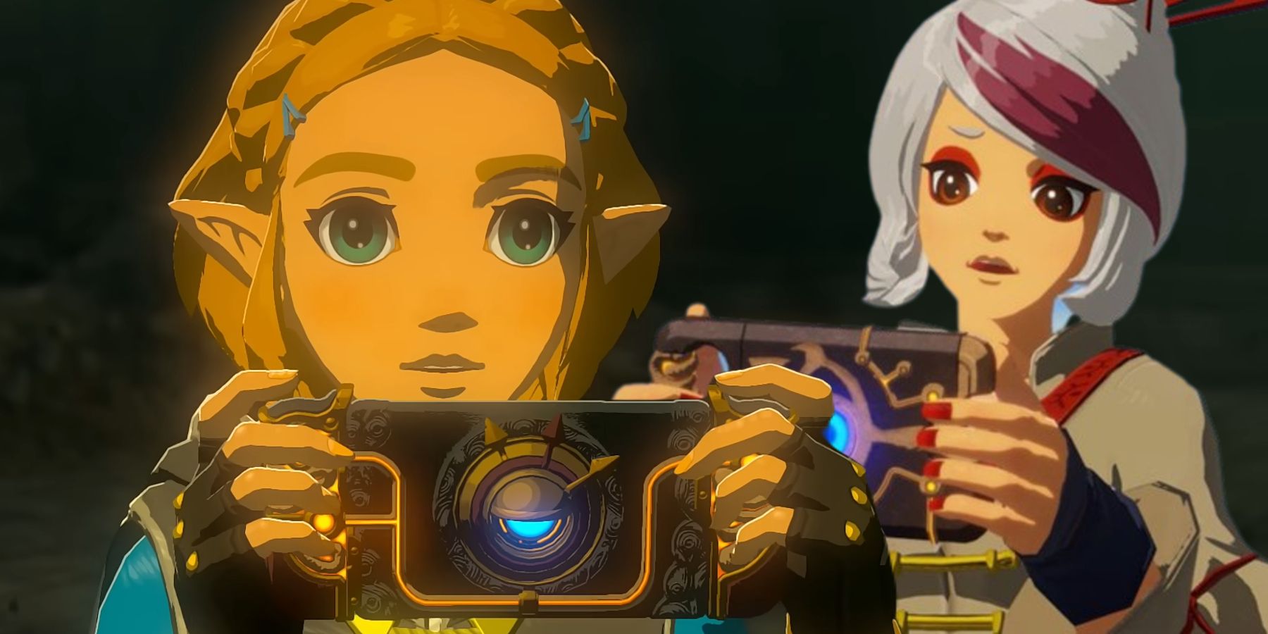 Zelda Tears Of The Kingdom Succeeds On The Switch Where Pokemon   Zelda Totk Sheikah Slate Purah Pad 