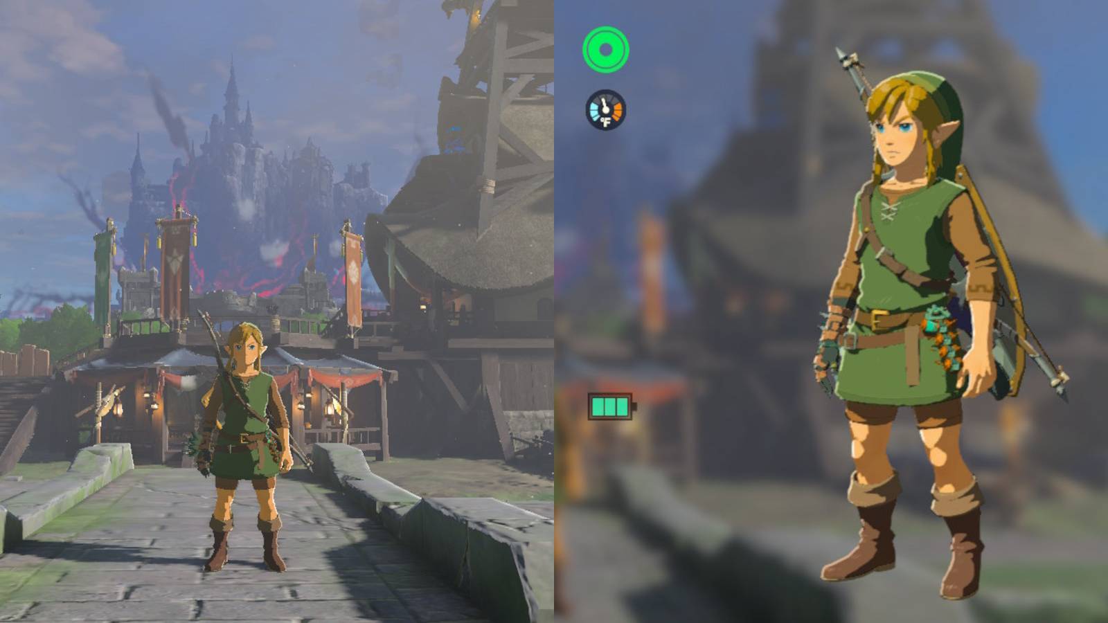 zelda totk botw armor set
