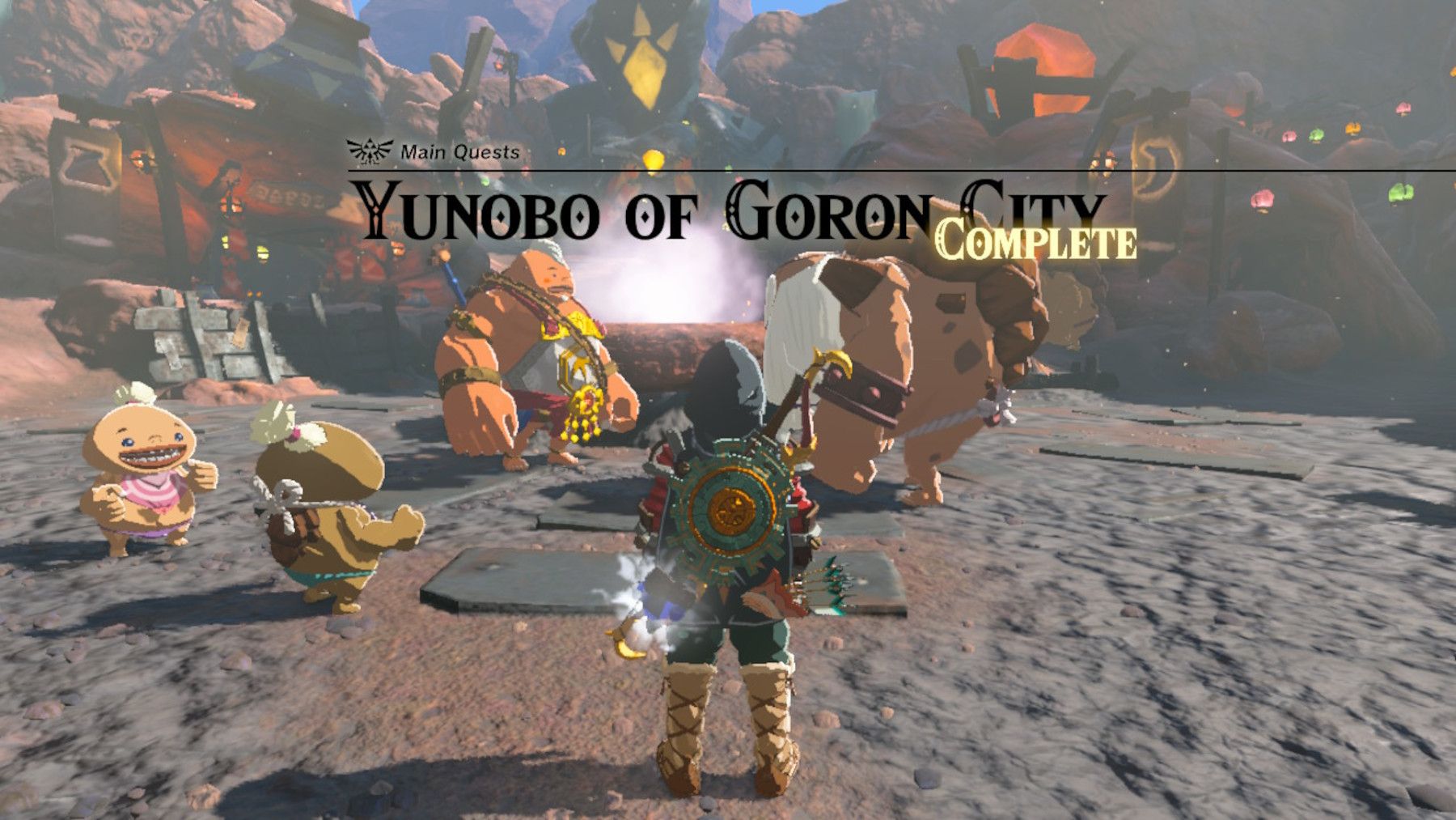 Zelda Tears Of The Kingdom Yunobo Of Goron City Walkthrough 6407