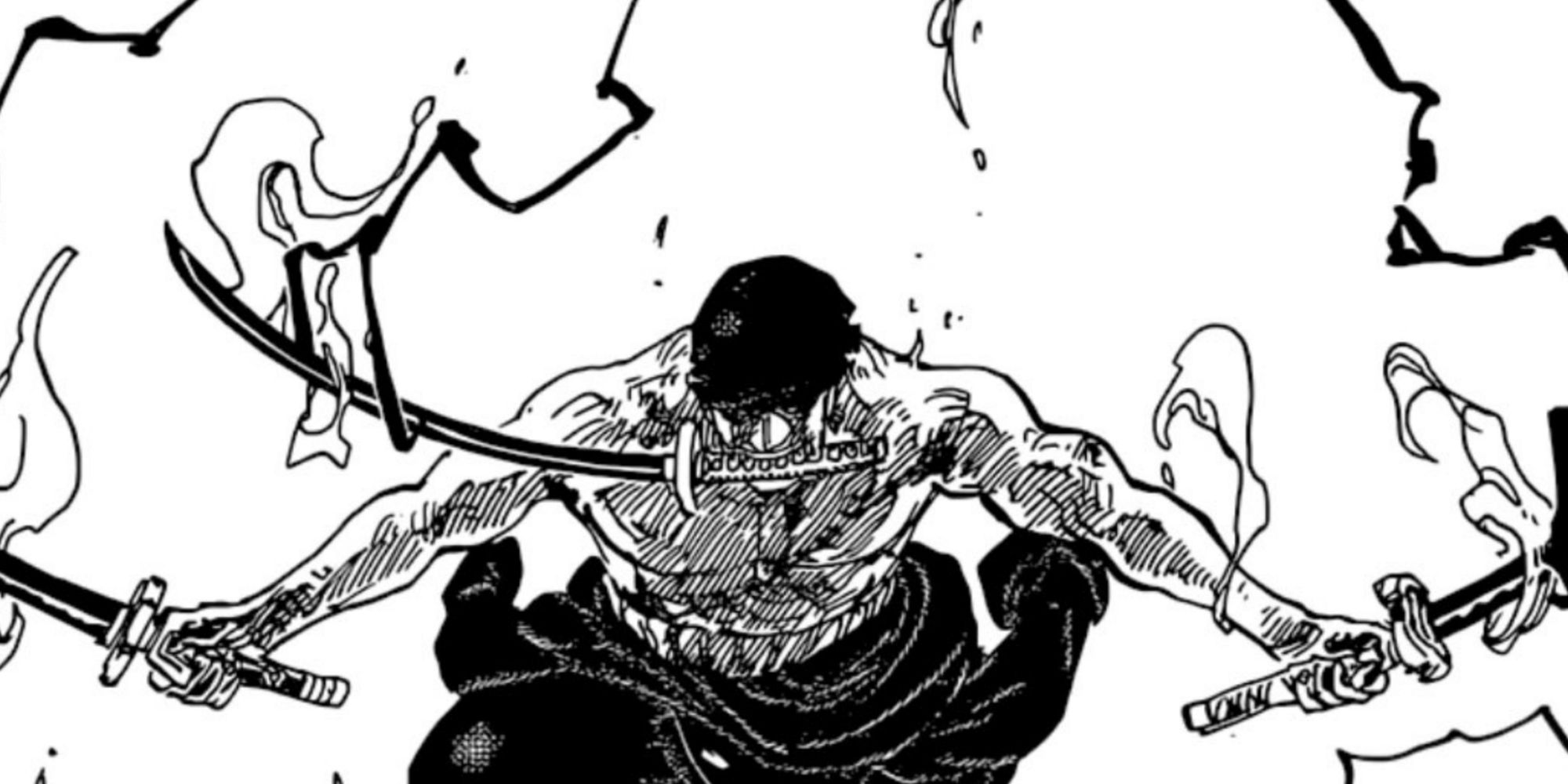 Zoro uses the King of Hell