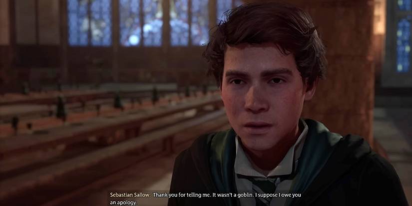 Sebastian Sallow in Hogwarts Legacy