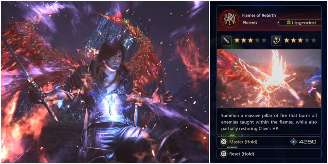 Final Fantasy 16: Cómo usar las Llamas del Renacimiento