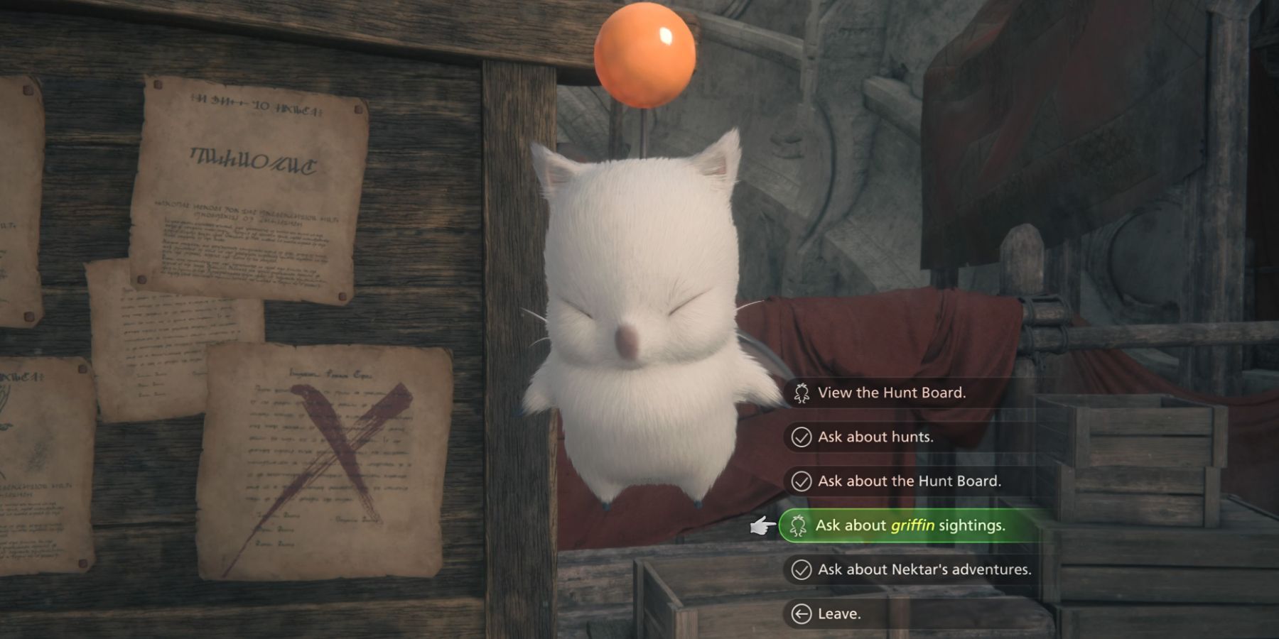 Nektar the Moogle in Final Fantasy 16