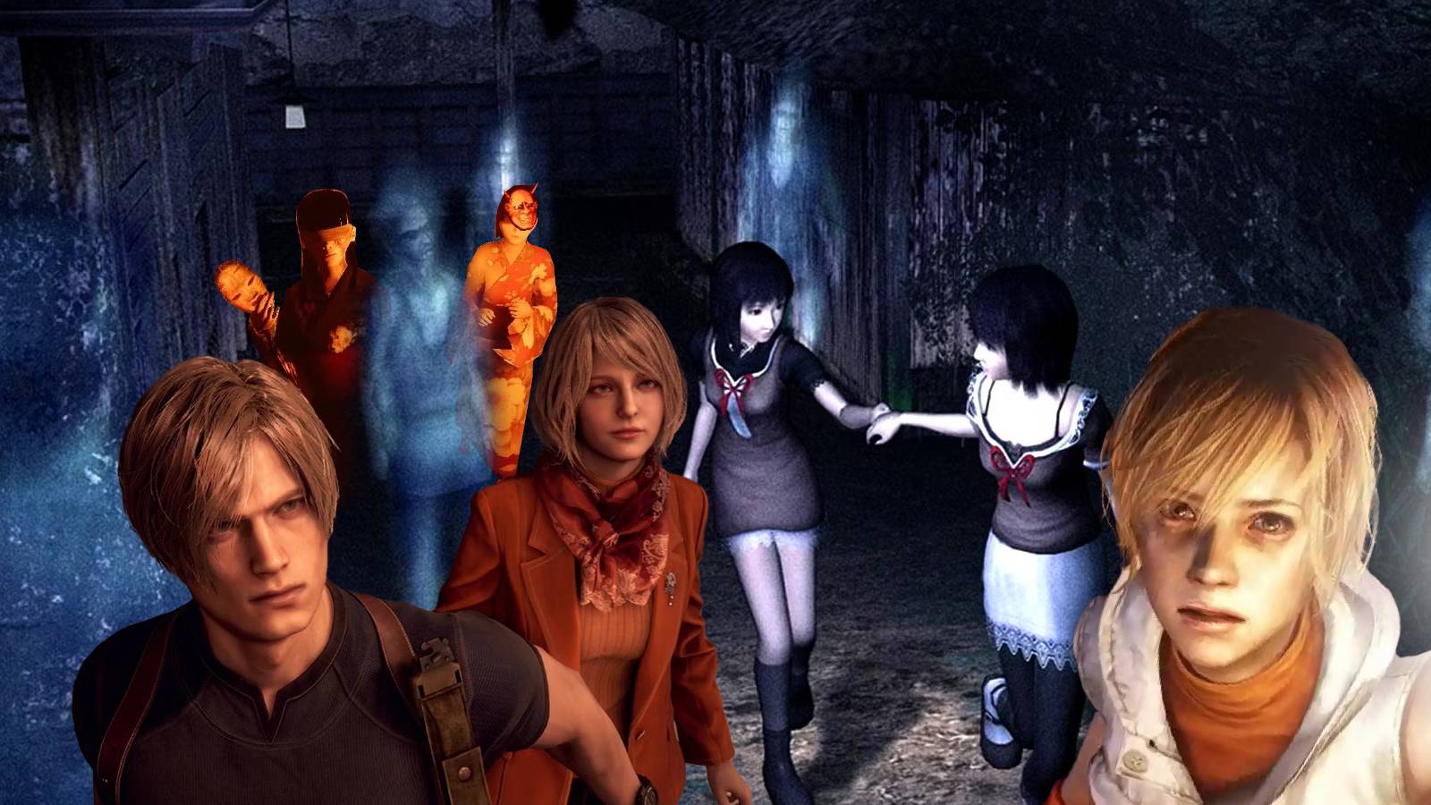Fatal Frame 2: Crimson Butterfly, Resident Evil Village, Shadow Corridor, and Silent Hill 3 rank amongst our 18 Scariest Japanese Games To Never Play Alone