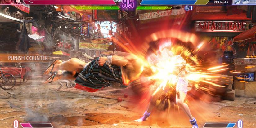 E. Honda landing a Sumo Headbutt on Manon