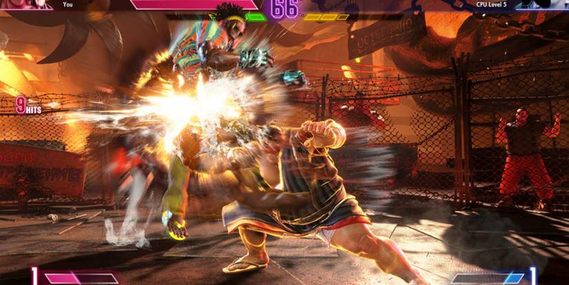 E. Honda landing OD Hundred-Hand Slap on Dee Jay