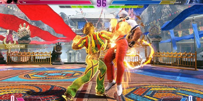 Dee Jay hitting JP with an Overdrive Machine Gun Uppercut