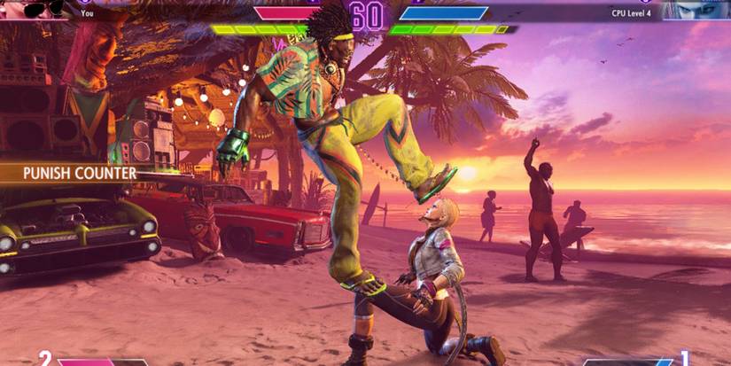 Dee Jay hitting a throw on Cammy