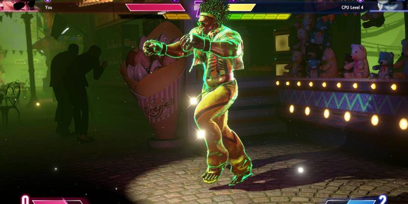 Dee Jay about to perform his Super Art 2