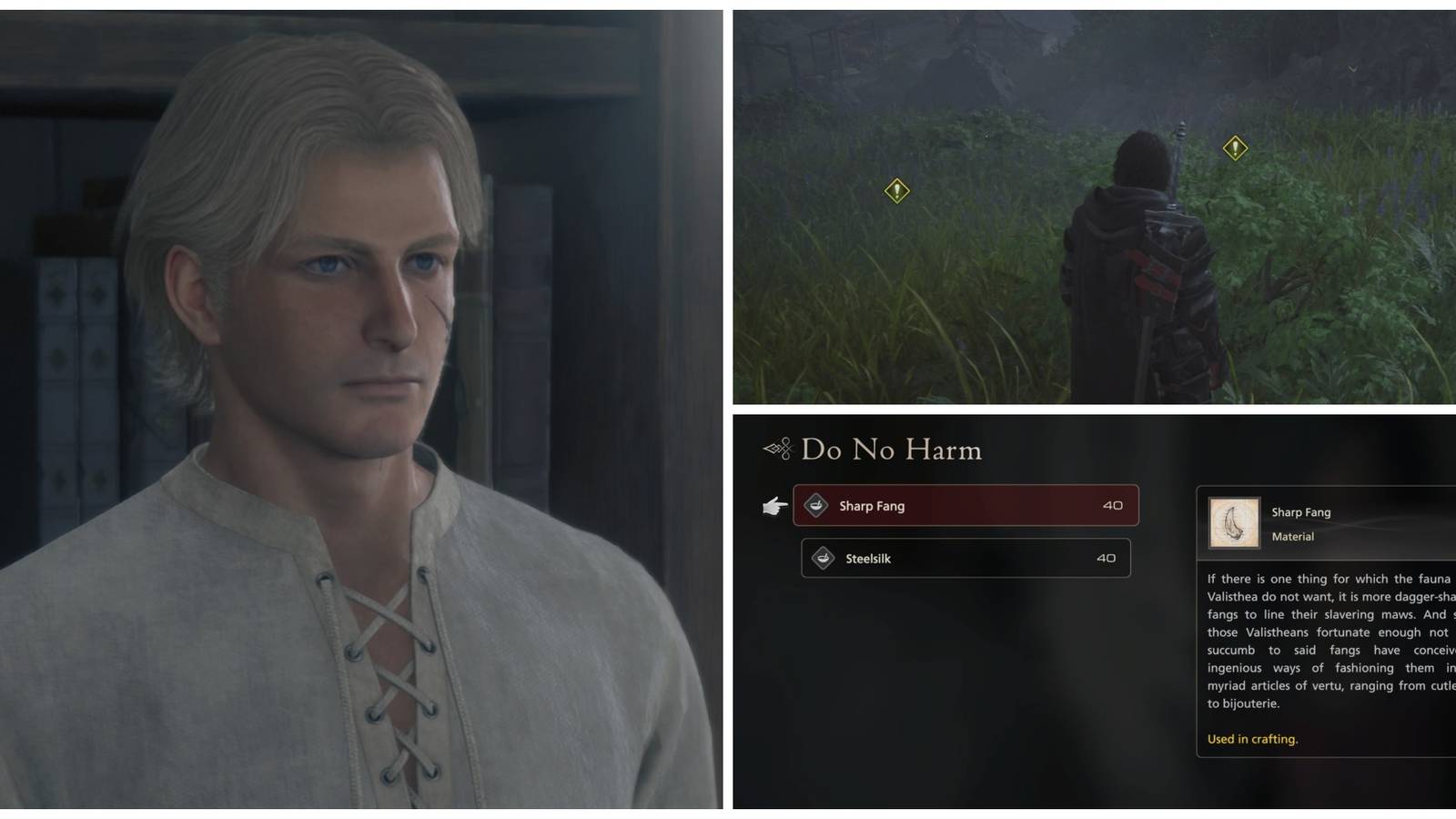 Completing the Do No Harm side quest in Final Fantasy 16