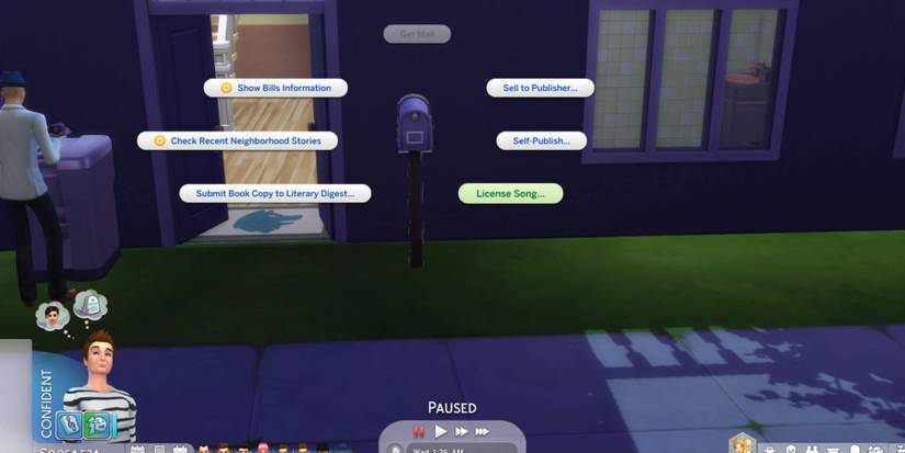 Licensing a song in The Sims 4