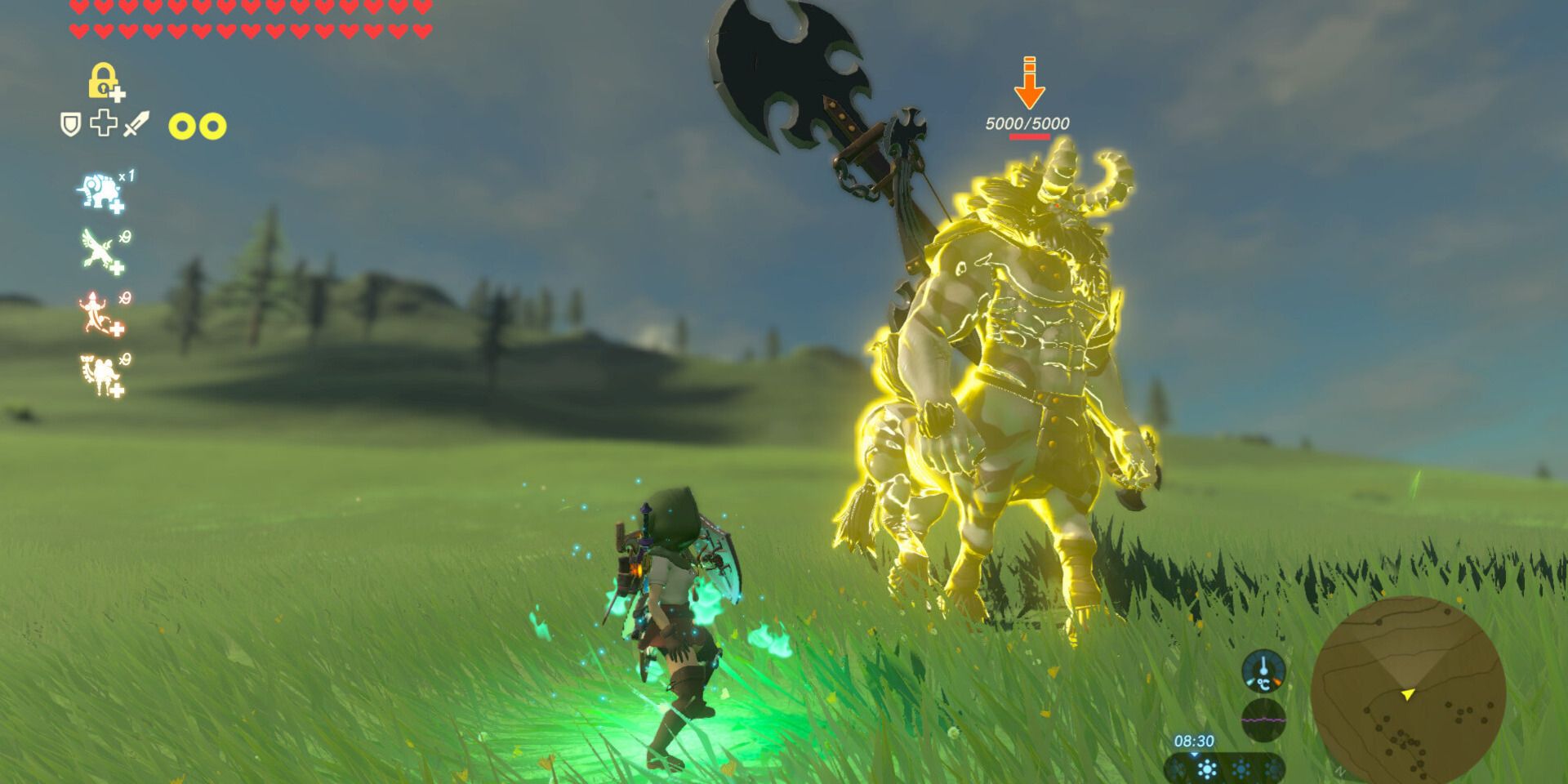 BOTW Stasis on a Lynel