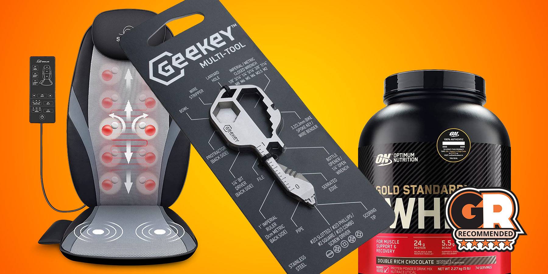 LED Flashlight Gloves - Rechargeable Finger Lights For Dad, Husband, Boyfriend Gifts