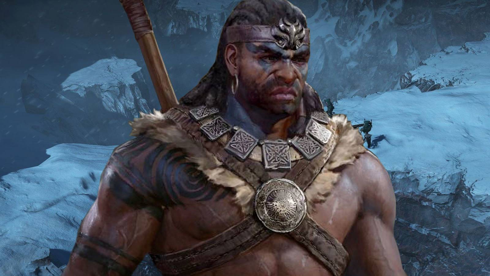 A Barbarian in Diablo 4